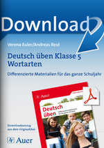 Deutsch Unterrichtsmaterialien zum Sofort-Downloaden