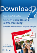 Deutsch Unterrichtsmaterialien zum Sofort-Downloaden