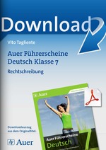 Deutsch Unterrichtsmaterialien zum Sofort-Downloaden