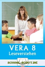 Vera 8 Lernstandserhebung -  Vergleichsarbeit, Klasse 8 Sekundarstufe